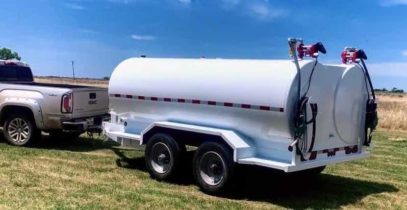 1000 gallon fuel transfer tank
