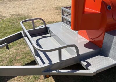 cooler or fuel storage shelf