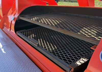 large stainless steel cooking grates