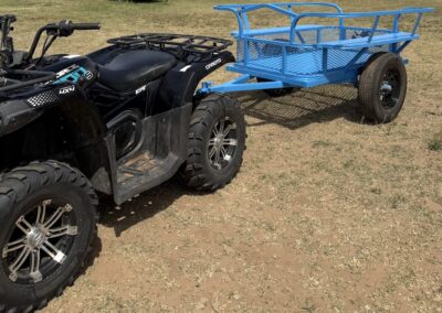 atv towing utility trailer